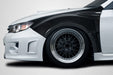 Extreme Dimensions Carbon Creations VRS 8MM Front Fenders 08 - 14 Subaru WRX - Gloss - 116957 - Subimods.com