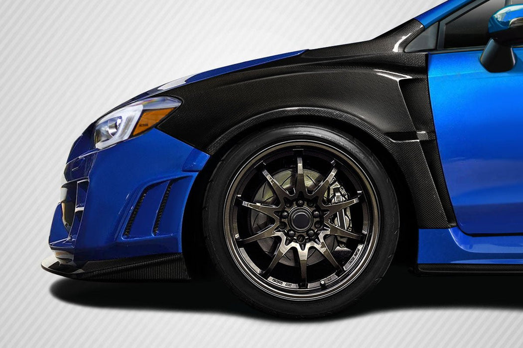 Extreme Dimensions Carbon Creations VRS Front Fenders 15 - 21 Subaru WRX - 116328 - Subimods.com