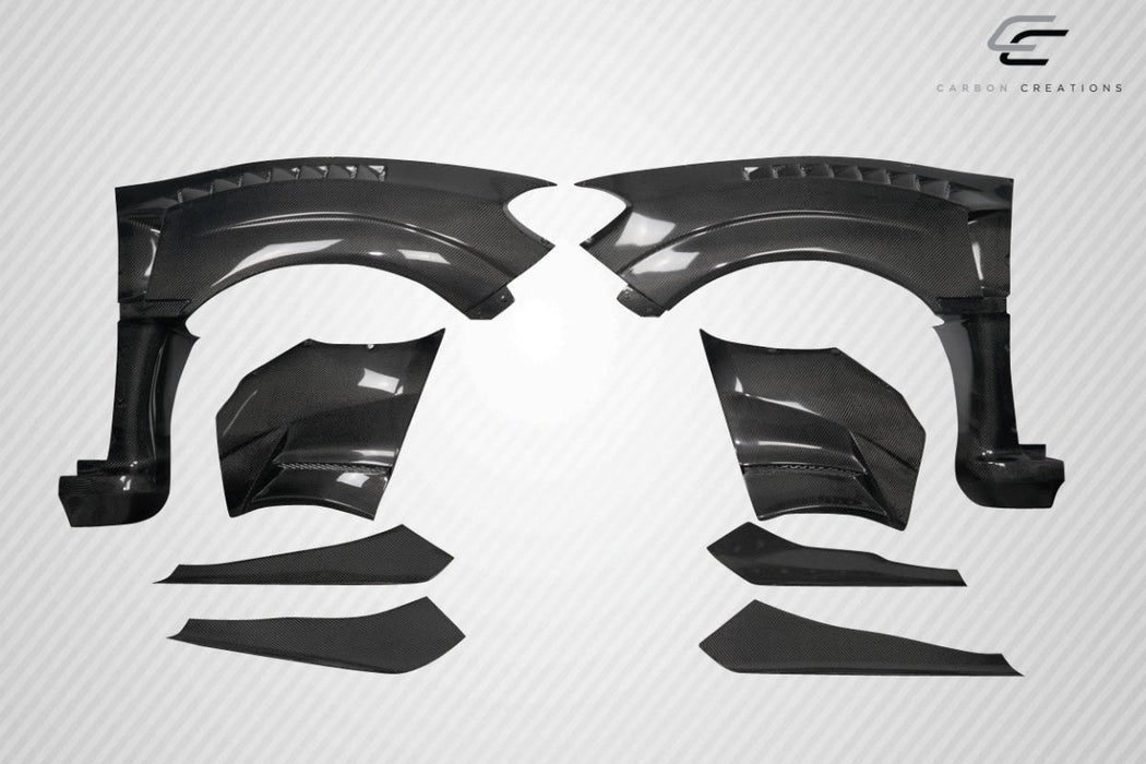 Extreme Dimensions Carbon Creations VRS Wide Body Front Fenders 15 - 21 Subaru WRX - 116961 - Subimods.com