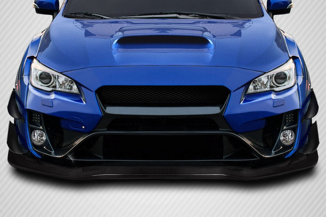 Extreme Dimensions Carbon Creations VRS Wide Body Front Lip Under Spoiler 15 - 21 Subaru WRX - 116959 - Subimods.com