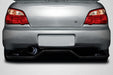 Extreme Dimensions Carbon Creations VTX Rear Diffuser 02 - 07 Subaru Impreza WRX STI - Gloss Carbon Fiber - 116614 - Subimods.com