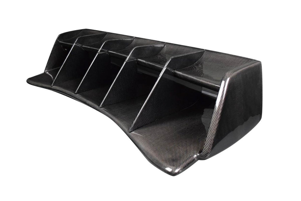 Extreme Dimensions Carbon Creations WRC Look Rear Wing Spoiler 02 - 07 Subaru Impreza / WRX - Gloss Carbon Fiber - 118701 - Subimods.com