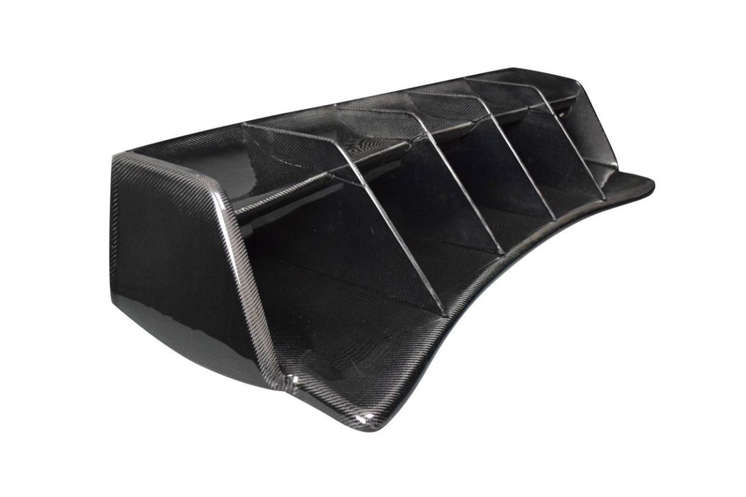 Extreme Dimensions Carbon Creations WRC Look Rear Wing Spoiler 02 - 07 Subaru Impreza / WRX - Gloss Carbon Fiber - 118701 - Subimods.com