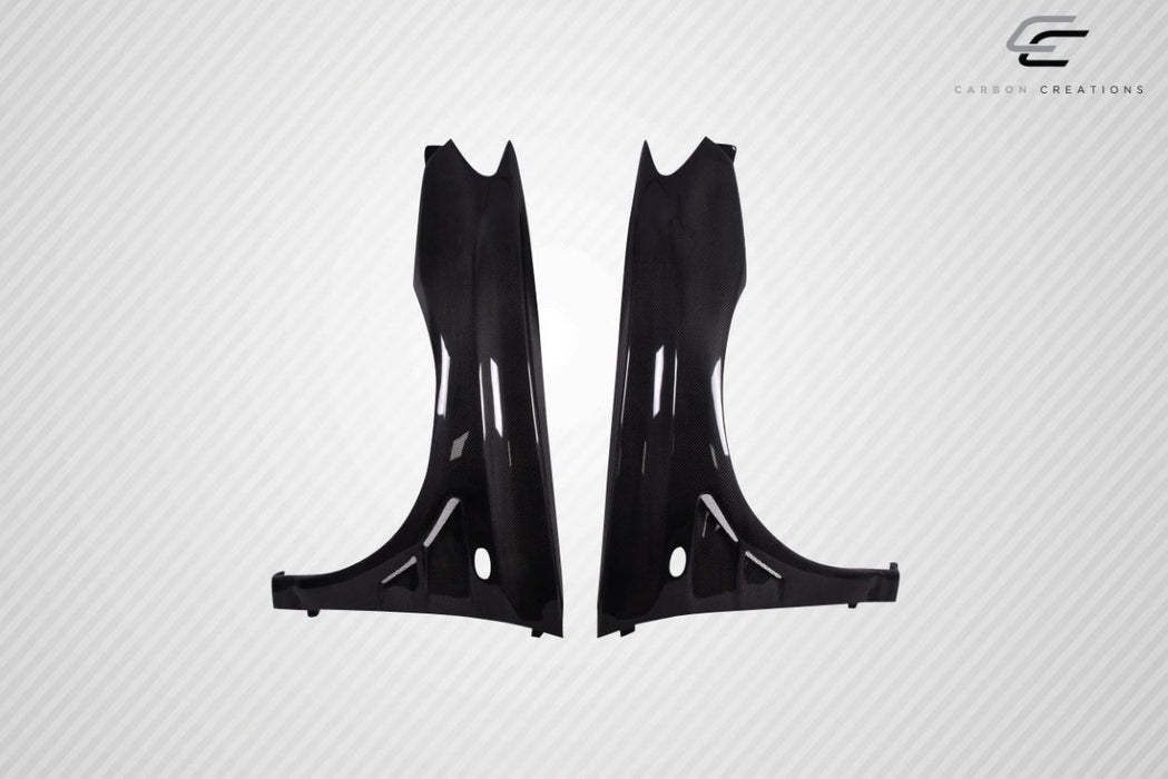 Extreme Dimensions Carbon Fiber C Speed 20mm Front Fenders 02 - 07 Subaru Impreza WRX STI - Gloss - 115566 - Subimods.com