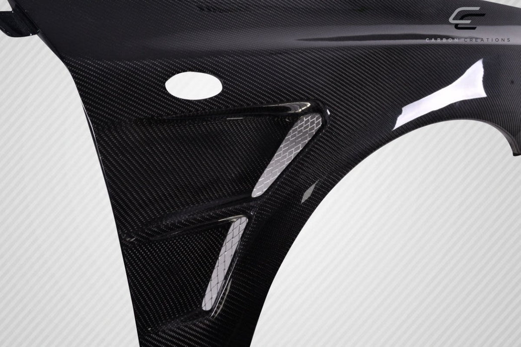Extreme Dimensions Carbon Fiber C Speed 20mm Front Fenders 02 - 07 Subaru Impreza WRX STI - Gloss - 115566 - Subimods.com