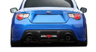 Extreme Dimensions Couture Polyurethane Vortex Rear Add Ons Spat Extensions 13 - 21 Subaru BRZ - Gloss Black - 112379 - Subimods.com