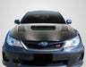 Extreme Dimensions DriTech C - 1 Carbon Fiber Hood 08 - 16 Subaru Impreza - UV Protectant - 112974 - Subimods.com