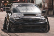 Extreme Dimensions Dritech GT Concept Carbon Fiber Hood 08 - 16 Subaru Impreza - Gloss - 104657 - Subimods.com