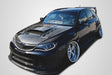 Extreme Dimensions Dritech GT Concept Carbon Fiber Hood 08 - 16 Subaru Impreza - Gloss - 104657 - Subimods.com