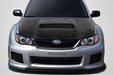 Extreme Dimensions Dritech STI Look Carbon Fiber Hood 08 - 16 Subaru Impreza - Gloss - 113011 - Subimods.com