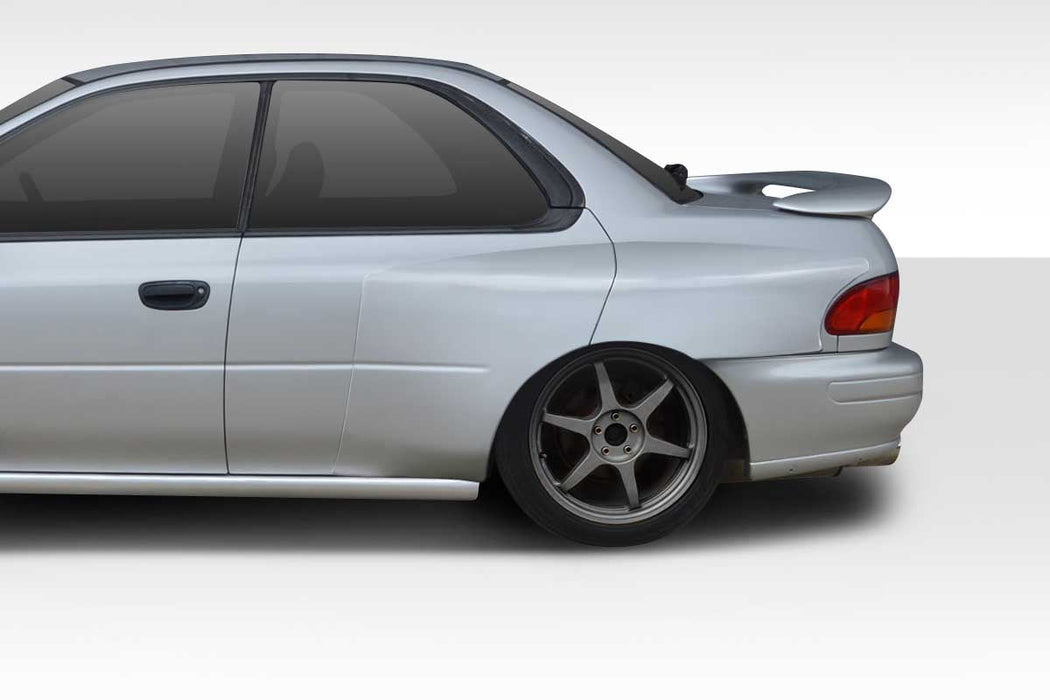 Extreme Dimensions Duraflex 22B Look Rear Fender Flares 98 - 01 Subaru Impreza 4DR - 114815 - Subimods.com