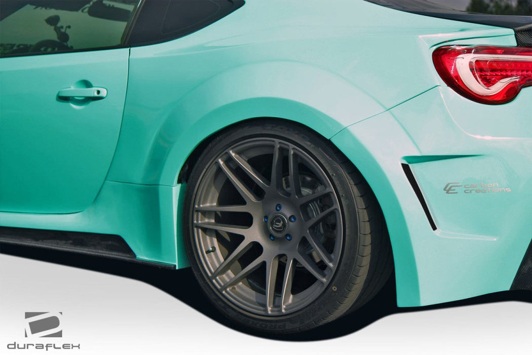 Extreme Dimensions Duraflex 86 - R Wide Body Rear Fenders 13 - 21 Subaru BRZ - 109037 - Subimods.com