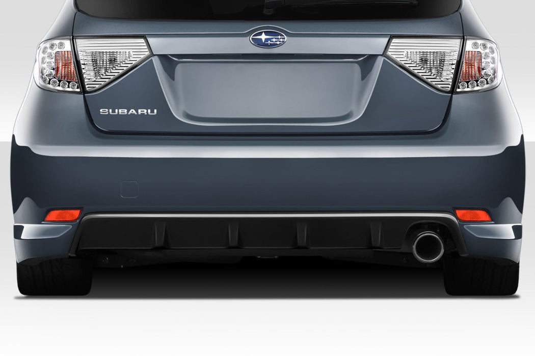 Extreme Dimensions Duraflex Backstop Rear Diffuser 08 - 16 Subaru Impreza - 114396 - Subimods.com