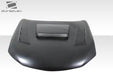 Extreme Dimensions Duraflex C - 1 Fiberglass Hood Fits Most Subaru Impreza Models 08 - 16 - Black - 113611 - Subimods.com