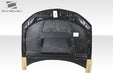 Extreme Dimensions Duraflex C - 1 Fiberglass Hood Fits Most Subaru Impreza Models 08 - 16 - Black - 113611 - Subimods.com