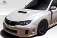 Extreme Dimensions Duraflex C - 1 Fiberglass Hood Fits Most Subaru Impreza Models 08 - 16 - Black - 113611 - Subimods.com