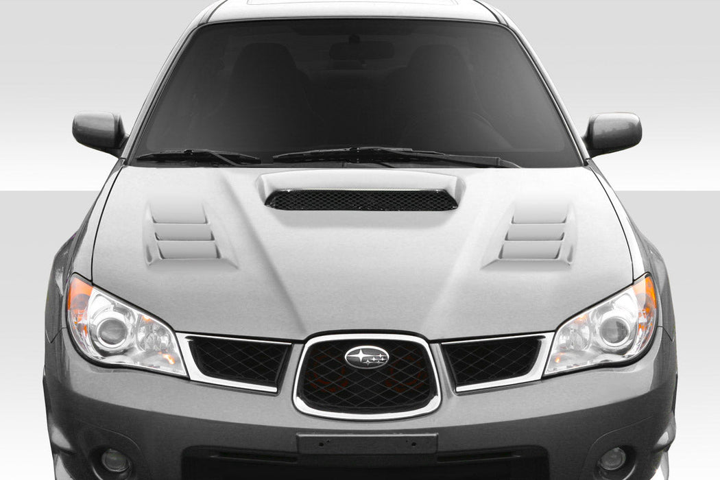 Extreme Dimensions Duraflex C - 1 Hood 06 - 07 Subaru Impreza WRX STI - Signature Black - 114024 - Subimods.com