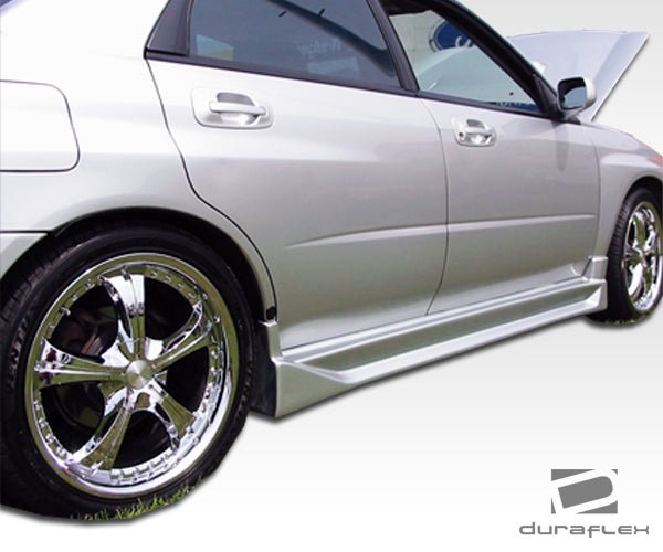 Extreme Dimensions Duraflex C - 1 Side Skirts Rocker Panels 02 - 07 Subaru Impreza WRX STI - Black - 100395 - Subimods.com