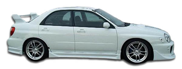 Extreme Dimensions Duraflex C - 1 Side Skirts Rocker Panels 02 - 07 Subaru Impreza WRX STI - Black - 100395 - Subimods.com