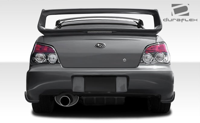 Extreme Dimensions Duraflex C - Speed 2 Rear Add Ons Spat Bumper Extensions 04 - 07 Subaru Impreza WRX STI 4DR - 107857 - Subimods.com