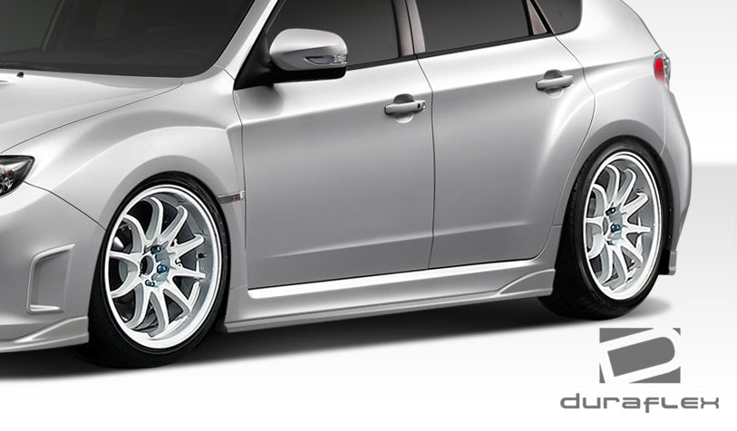 Extreme Dimensions Duraflex C - Speed 2 Side Skirts Rocker Panels 08 - 16 Subaru Impreza - 107863 - Subimods.com