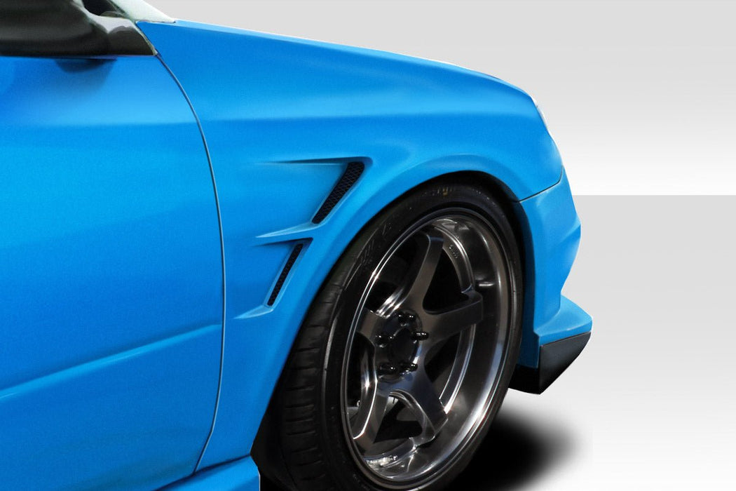Extreme Dimensions Duraflex C Speed 20mm Front Fenders 02 - 07 Subaru Impreza WRX STI - Black - 114757 - Subimods.com