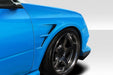Extreme Dimensions Duraflex C Speed 20mm Front Fenders 02 - 07 Subaru Impreza WRX STI - Black - 114757 - Subimods.com