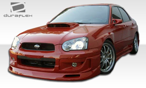 Extreme Dimensions Duraflex C - Speed Front Lip Under Spoiler Air Dam 02 - 07 Subaru Impreza - Signature Black - 100602 - Subimods.com