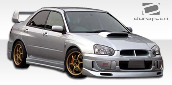 Extreme Dimensions Duraflex C - Speed Front Lip Under Spoiler Air Dam 02 - 07 Subaru Impreza - Signature Black - 100602 - Subimods.com