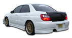 Extreme Dimensions Duraflex C - Speed Rear Lip Under Spoiler Air Dam 1 Piece Fits Most Subaru Impreza Models - Black - 100390 - Subimods.com