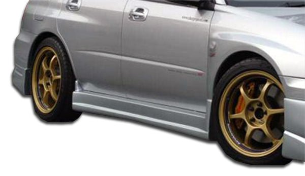 Extreme Dimensions Duraflex C - Speed Side Skirts Rocker Panels 02 - 07 Subaru Impreza WRX STI - Black - 100391 - Subimods.com