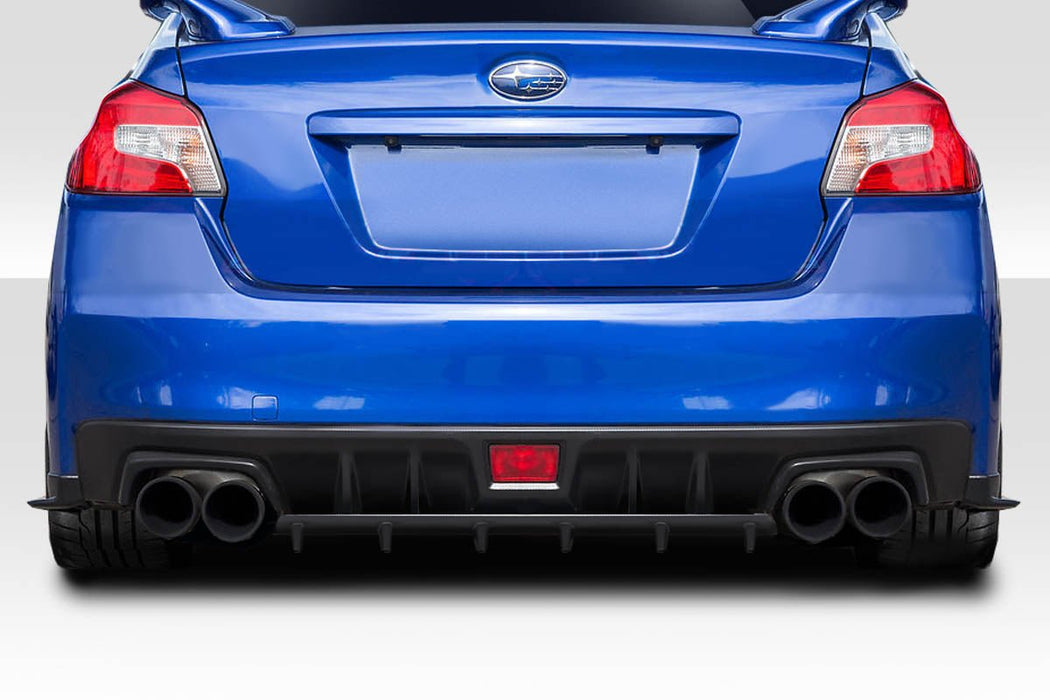 Extreme Dimensions Duraflex C - Speed Style Rear Diffuser 15 - 21 Subaru WRX - 114625 - Subimods.com