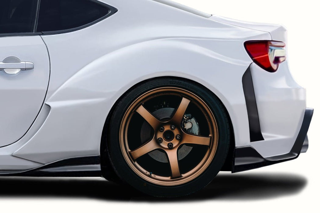 Extreme Dimensions Duraflex Countersteer Wide Body Rear Fenders 2 Piece +80mm 13 - 21 Subaru BRZ - 120188 - Subimods.com