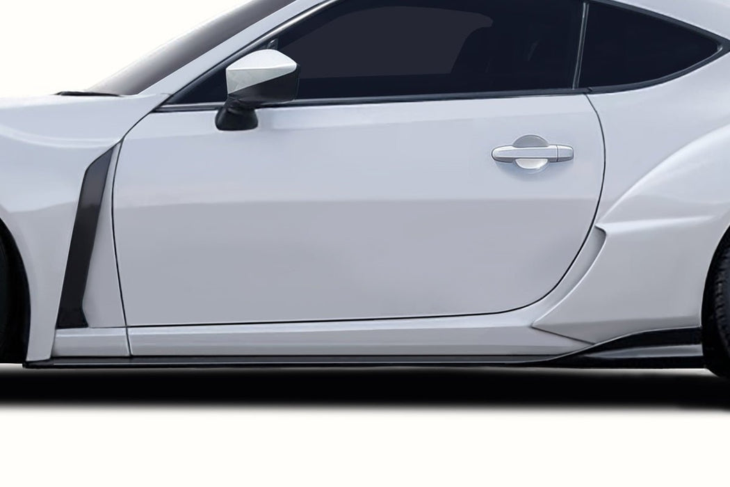 Extreme Dimensions Duraflex Countersteer Wide Body Side Splitters 13 - 21 Subaru BRZ / 13 - 20 Scion FR - S / 13 - 20 Toyota 86 - 120189 - Subimods.com