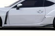 Extreme Dimensions Duraflex Countersteer Wide Body Side Splitters 13 - 21 Subaru BRZ / 13 - 20 Scion FR - S / 13 - 20 Toyota 86 - 120189 - Subimods.com