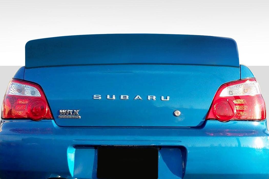 Extreme Dimensions Duraflex Downforce Rear Wing Spoiler 02 - 07 Subaru Impreza WRX 4DR - Black - 112754 - Subimods.com