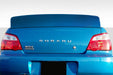 Extreme Dimensions Duraflex Downforce Rear Wing Spoiler 02 - 07 Subaru Impreza WRX 4DR - Black - 112754 - Subimods.com