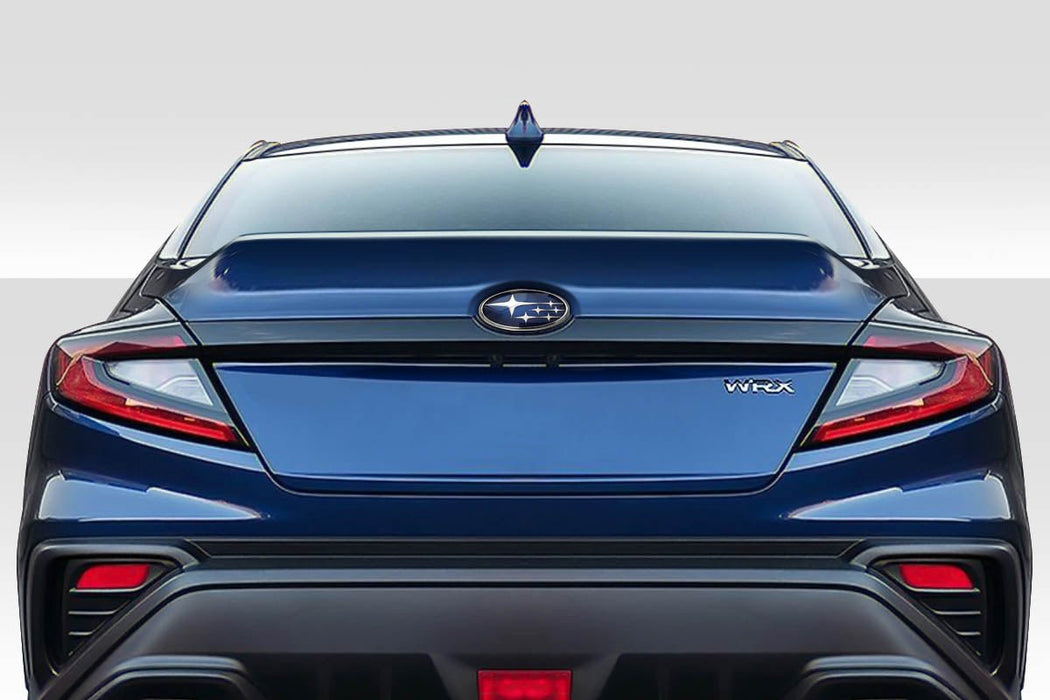Extreme Dimensions Duraflex Duckbill Rear Trunk 22 - 24 Subaru WRX - Black - 118628 - Subimods.com