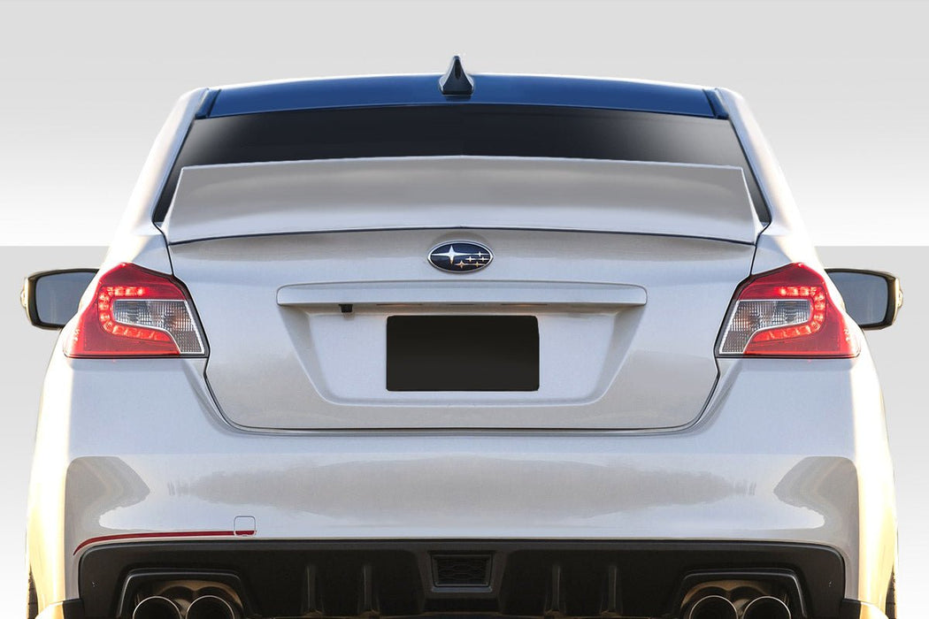 Extreme Dimensions Duraflex Duckbill Rear Wing Spoiler 15 - 21 Subaru WRX - Black - 115385 - Subimods.com