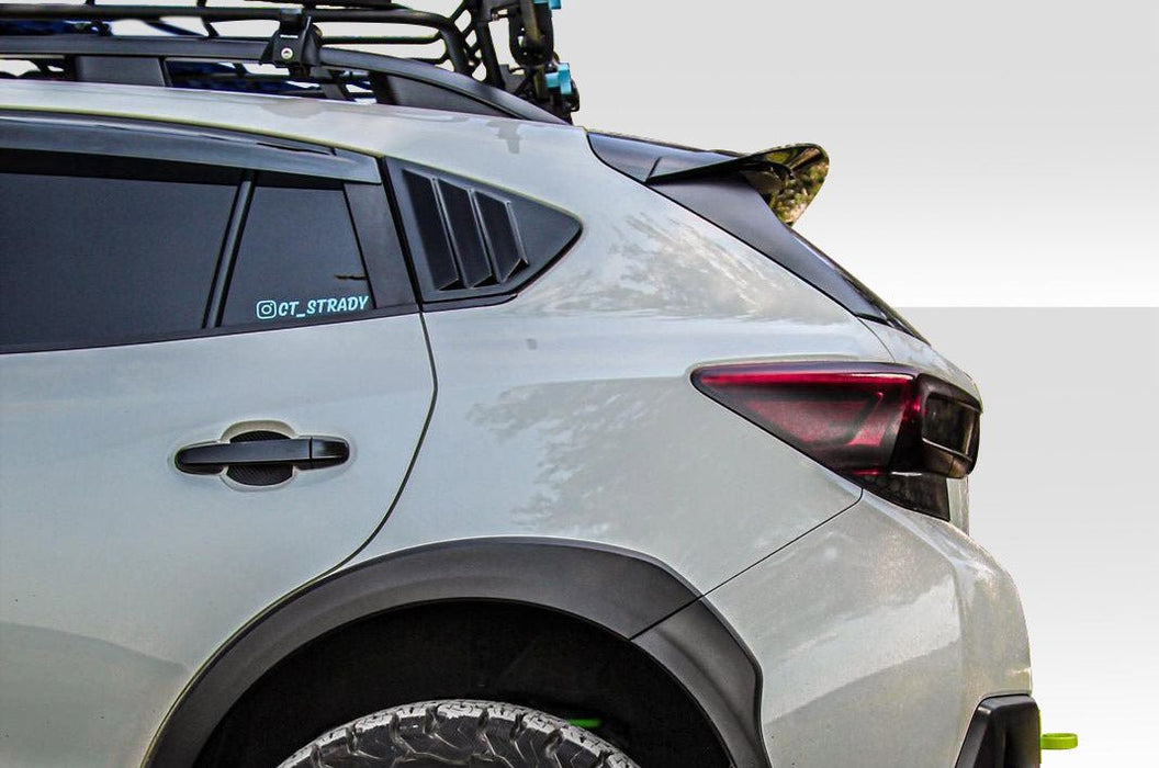 Extreme Dimensions Duraflex Fennec Outdoors Edition Rear Window Scoops 17 - 22 Subaru Crosstrek / 24 Crosstrek - 116000 - Subimods.com