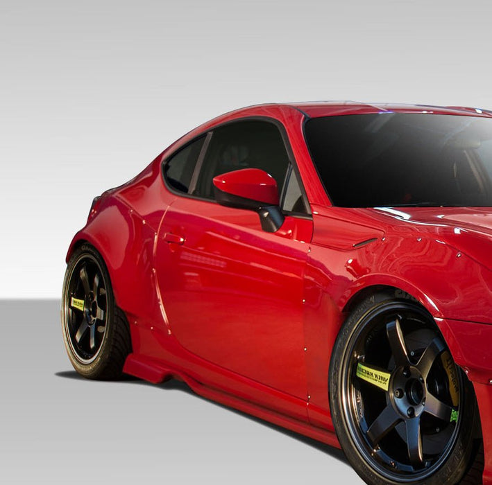 Extreme Dimensions Duraflex GT500 4 Piece Body Kit 13 - 21 Subaru BRZ - Signature Black - 112485 - Subimods.com