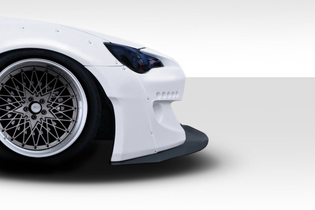 Extreme Dimensions Duraflex GT500 V2 Front Splitter 13 - 21 Subaru BRZ - Black - 112641 - Subimods.com