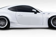 Extreme Dimensions Duraflex GT500 V2 Side Skirt Rocker Panels 13 - 21 Subaru BRZ - Black - 112642 - Subimods.com