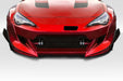 Extreme Dimensions Duraflex GT500 V3 Front Bumper Canards 13 - 21 Subaru BRZ - Black - 114987 - Subimods.com