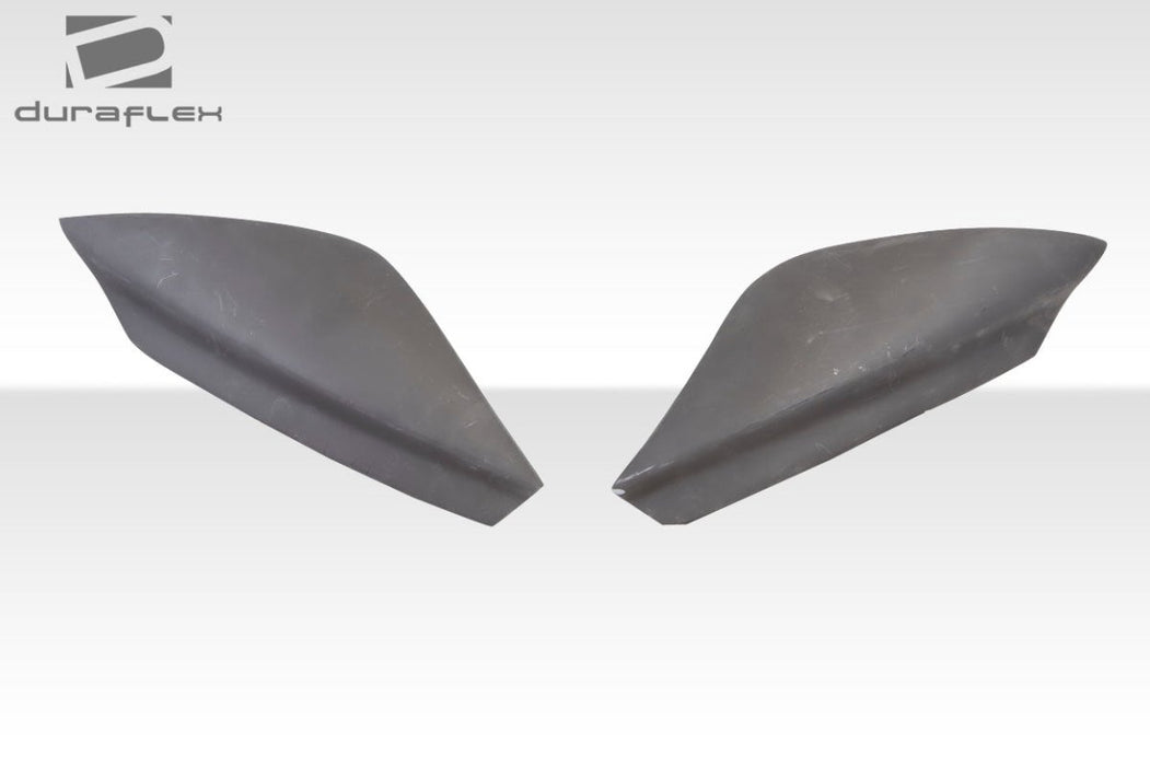 Extreme Dimensions Duraflex GT500 V3 Front Bumper Canards 13 - 21 Subaru BRZ - Black - 114987 - Subimods.com