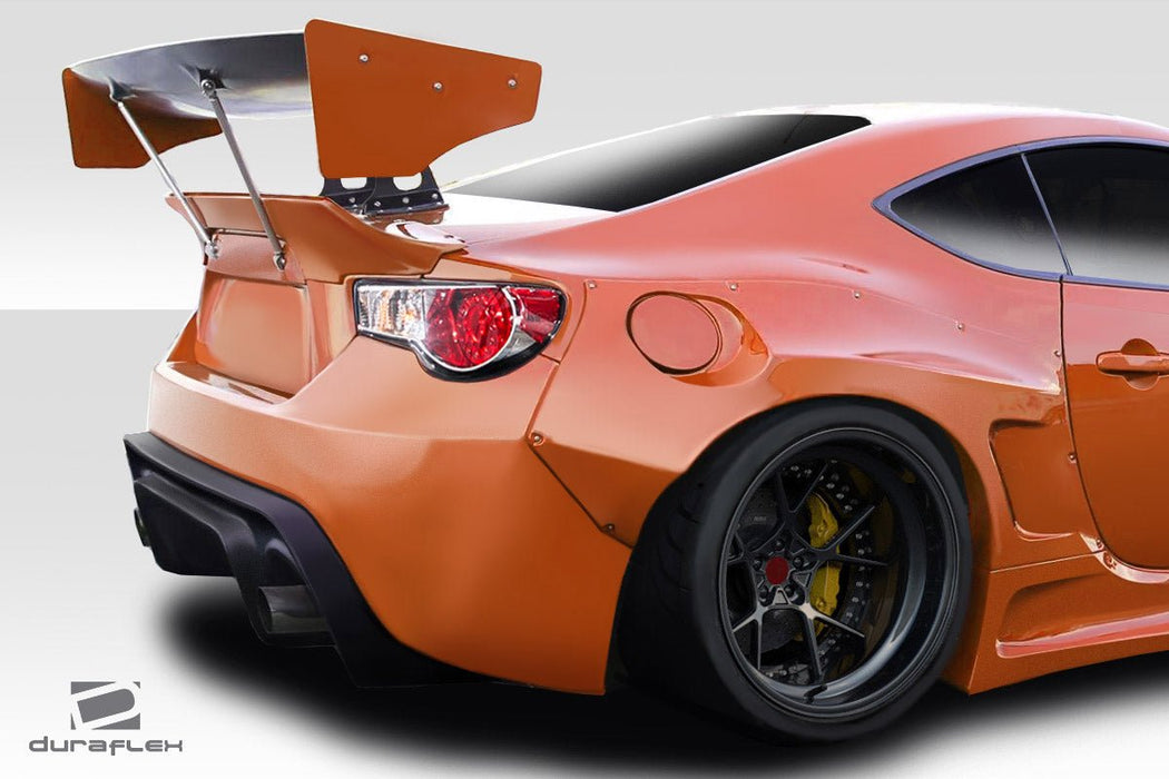 Extreme Dimensions Duraflex GT500 V3 GT Swan Wing Spoiler 13 - 21 Subaru BRZ - Black - 114483 - Subimods.com