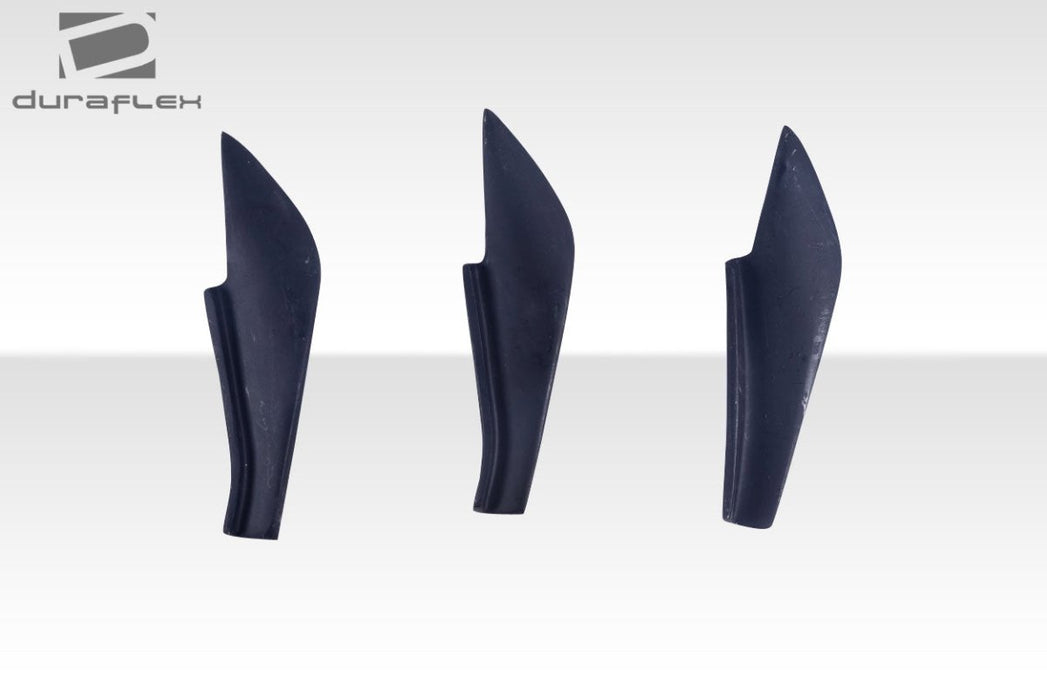 Extreme Dimensions Duraflex GT500 V3 Rear Bumper Canards 13 - 21 Subaru BRZ - 114986 - Subimods.com