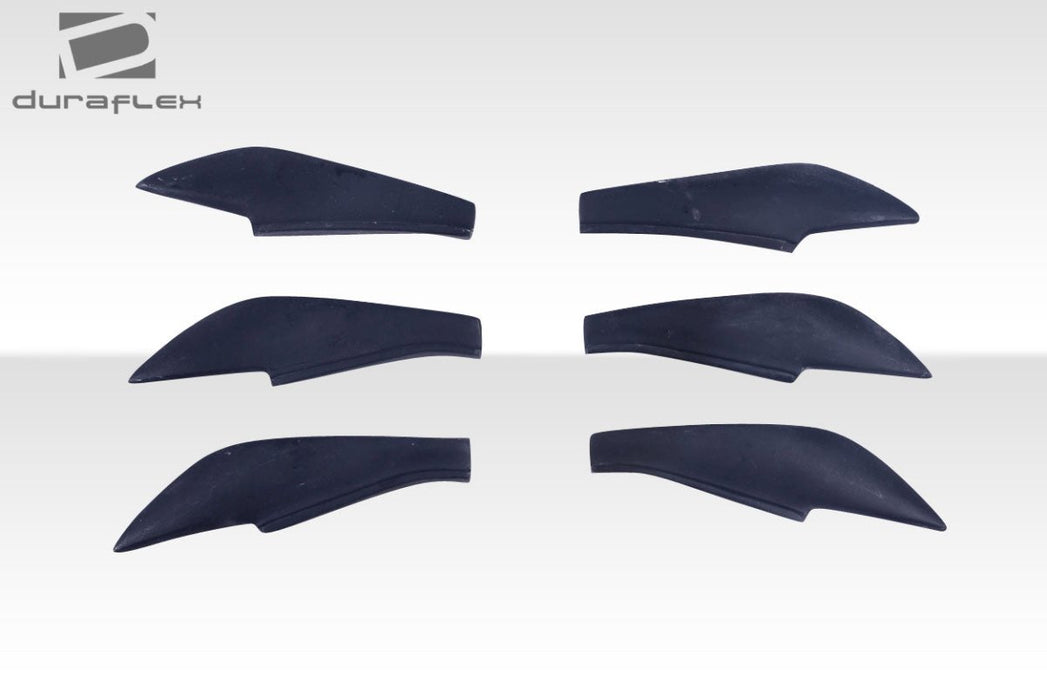 Extreme Dimensions Duraflex GT500 V3 Rear Bumper Canards 13 - 21 Subaru BRZ - 114986 - Subimods.com