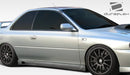 Extreme Dimensions Duraflex I - Design 2 Wide Body Side Skirts Rocker Panels 2 Piece Fits Most Subaru Impreza Models 98 - 01 - 106615 - Subimods.com