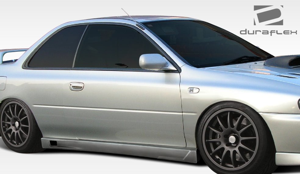 Extreme Dimensions Duraflex I - Design 2 Wide Body Side Skirts Rocker Panels 2 Piece Fits Most Subaru Impreza Models 98 - 01 - 106615 - Subimods.com
